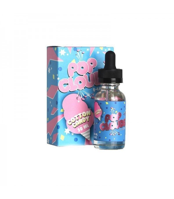 Pop Clouds Vape Juice - Cotton Candy (60mL)