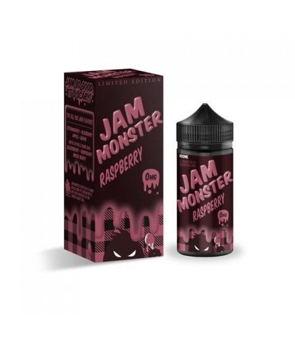 Jam Monster Limited Edition Raspberry 100ml Vape Juice Jam Monster Limited Edition Raspberry 100ml Vape Juice