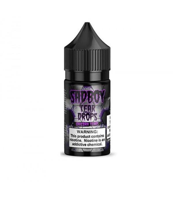 Sadboy Tear Drops Unicorn Tears 30ml Nic Salt Vape Juice Sadboy Tear Drops Unicorn Tears 30ml Nic Salt Vape Juice