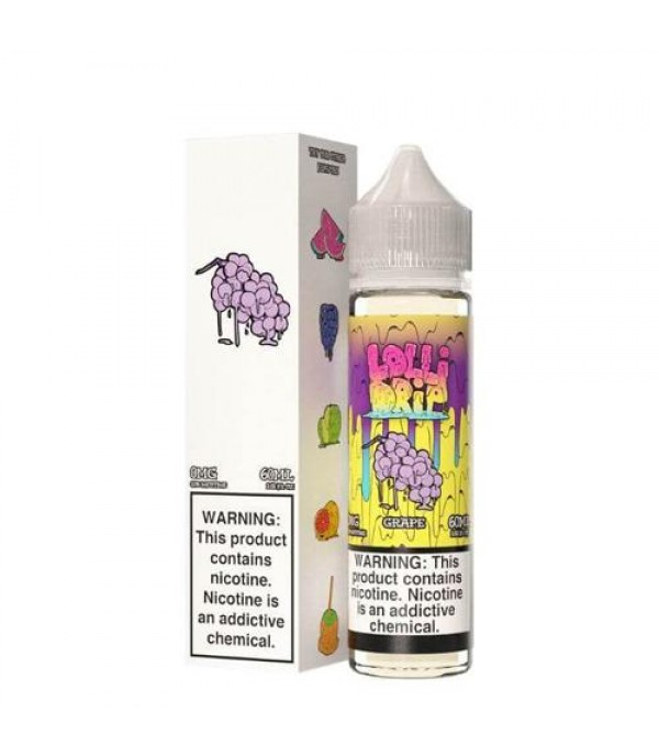 Lollidrip Grape 60ml Vape Juice Lollidrip Grape 60ml Vape Juice