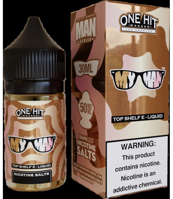 One Hit Wonder My Man 30ml Nic Salt Vape Juice One Hit Wonder My Man 30ml Nic Salt Vape Juice