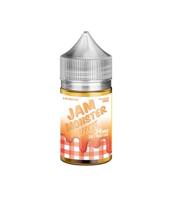 Jam Monster Salts Apricot 30ml Nic Salt Vape Juice Jam Monster Salts Apricot 30ml Nic Salt Vape Juice