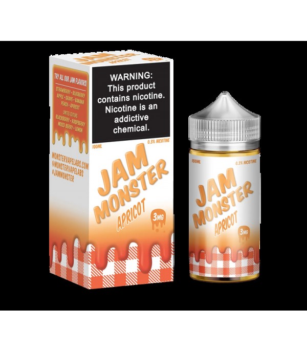 Apricot 100ml - Jam Monster Apricot 100ml - Jam Monster