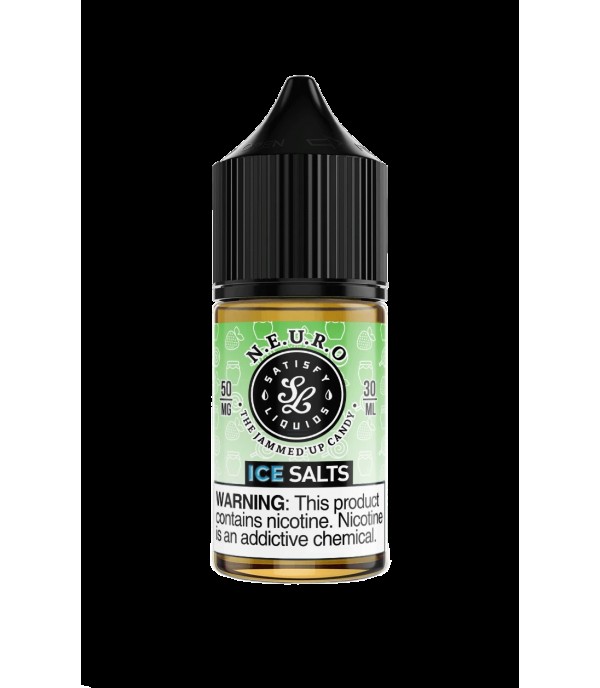 Satisfy E-Liquids N.E.U.R.O. On Ice 30ml Nic Salt Vape Juice Satisfy E-Liquids N.E.U.R.O. On Ice 30ml Nic Salt Vape Juice