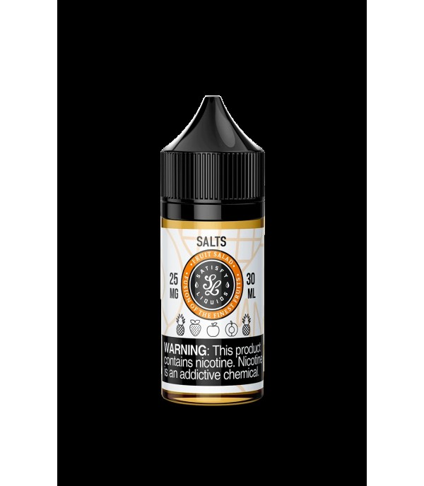 Satisfy E-Liquids Fruit Salad 30ml Nic Salt Vape Juice Satisfy E-Liquids Fruit Salad 30ml Nic Salt Vape Juice