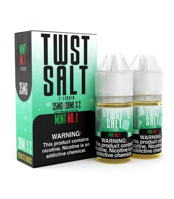 Mint No.1 2x 30ml (60ml) Nic Salt Vape Juice - Twist E-Liquids Mint No.1 2x 30ml (60ml) Nic Salt Vape Juice - Twist E-Liquids