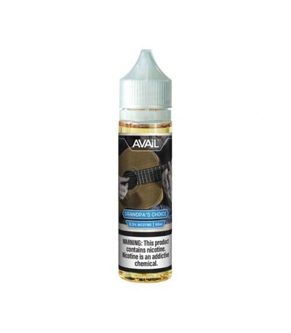 AVAIL Grandpa's Choice 60ml Vape Juice AVAIL Grandpa's Choice 60ml Vape Juice