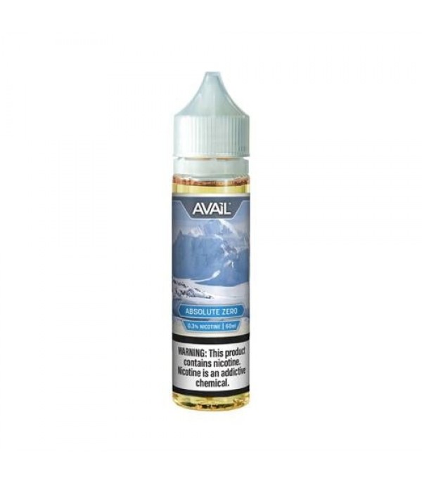 AVAIL Absolute Zero 60ml Vape Juice AVAIL Absolute Zero 60ml Vape Juice