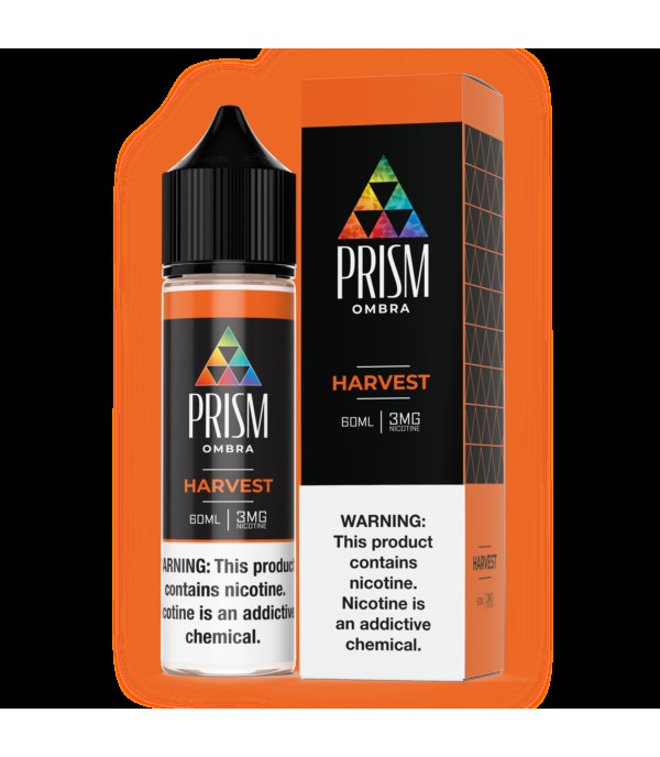 Prism E-Liquids Ombra Series Harvest 60ml Vape Juice Prism E-Liquids Ombra Series Harvest 60ml Vape Juice