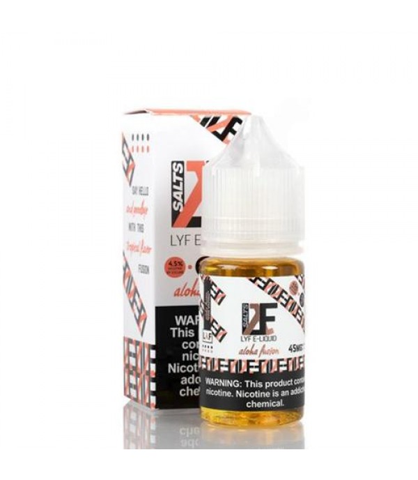LYF Salts Aloha Fusion 30ml Nic Salt Vape Juice LYF Salts Aloha Fusion 30ml Nic Salt Vape Juice