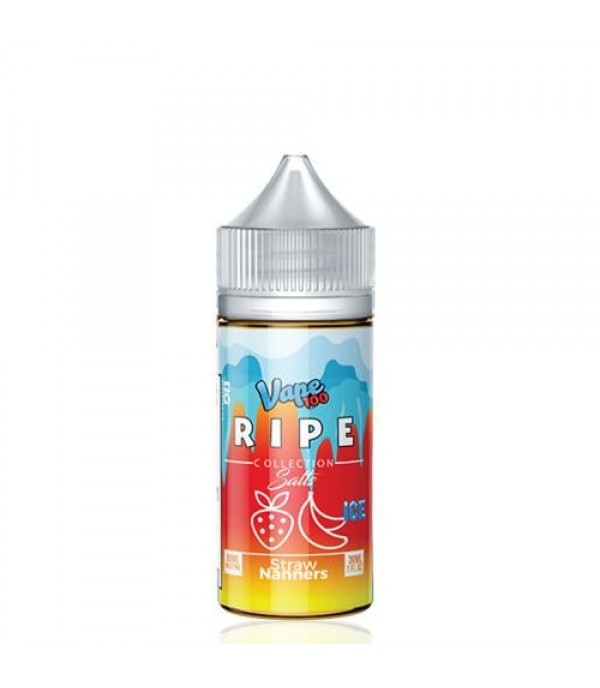Ripe Collection Salts Straw Nanners ICE 30ml Nic Salt Vape Juice Ripe Collection Salts Straw Nanners ICE 30ml Nic Salt Vape Juice