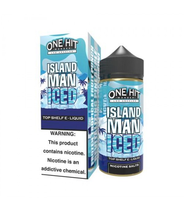 One Hit Wonder Island Man ICED 100ml Vape Juice