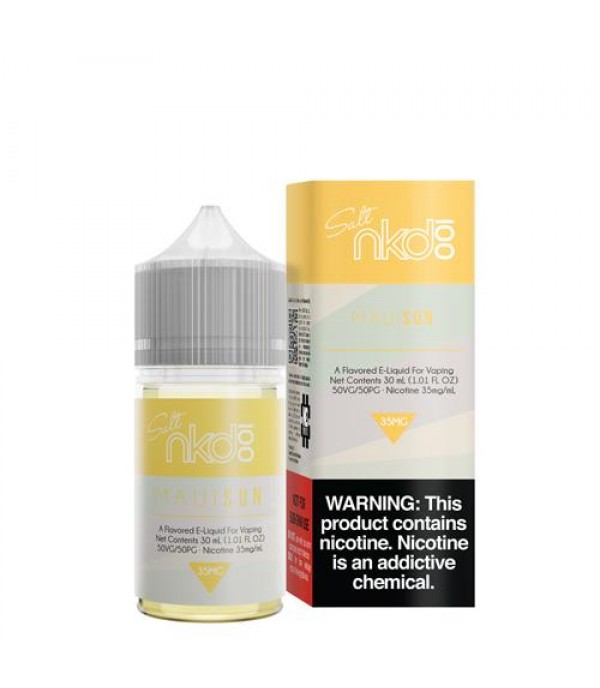 NKD 100 Salt Original Maui Sun 30ml Nic Salt Vape Juice NKD 100 Salt Original Maui Sun 30ml Nic Salt Vape Juice