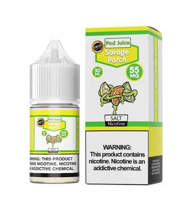 Pod Juice Savage Patch 30ml Nic Salt Vape Juice Pod Juice Savage Patch 30ml Nic Salt Vape Juice